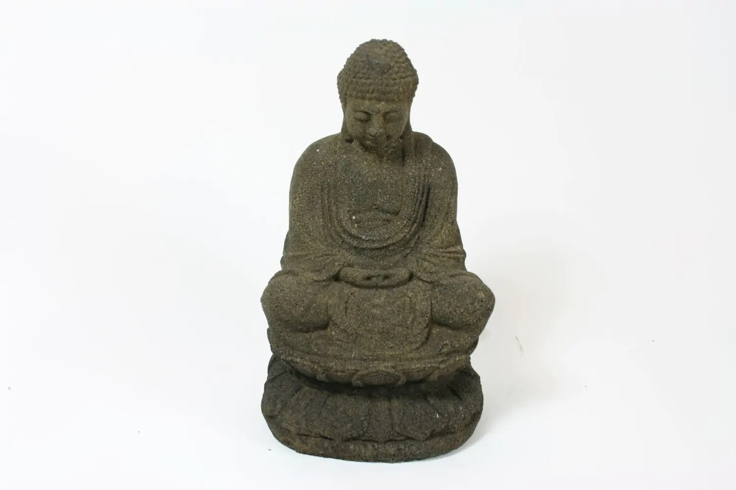  Product image 1 of the product “Seated Buddha Japan  19cm high, olive ”